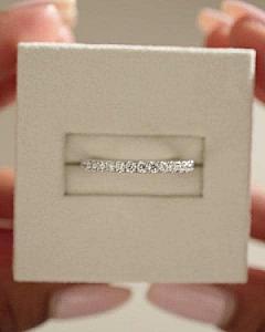 Lab Grown Diamond Eternity Band: 14k Gold Stackable Anniversary Ring - Image 5