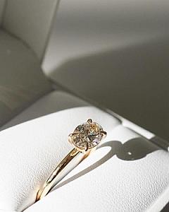 2.50 Carat Oval Lab Grown Diamond Solitaire Engagement Ring, 14k Gold - Image 4