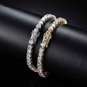 4.00Ct Round Cut Lab Grown Diamond Bracelet,Diamond Tennis Bracelet For Women,Lab Made Diamond Bracelet,Gift for Mother/Wife,Birthday Gifts - Image 4
