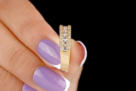 Moissanite Wedding Band: 14K White Gold, Micro Pave Diamond Ring - Image 4