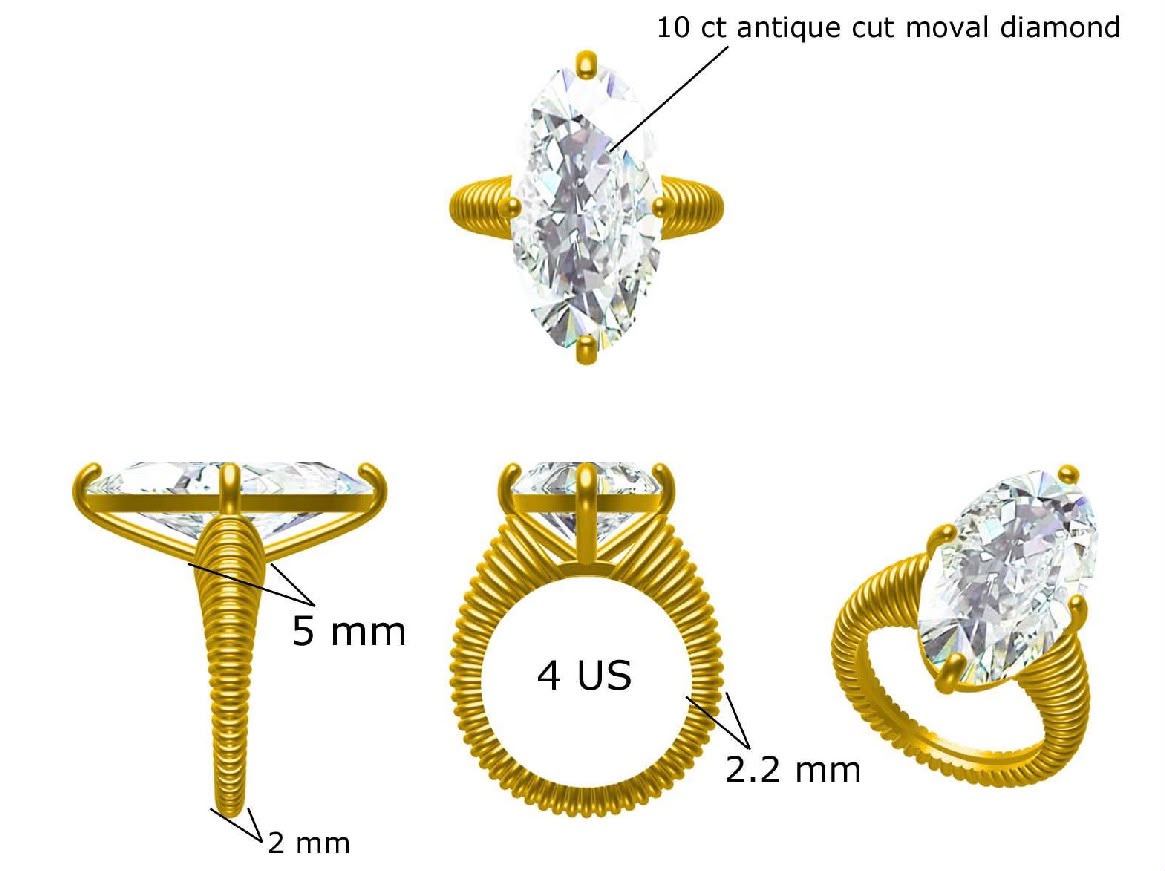 Personalized Custom Jewellery, Custom Made Diamond Jewellery
